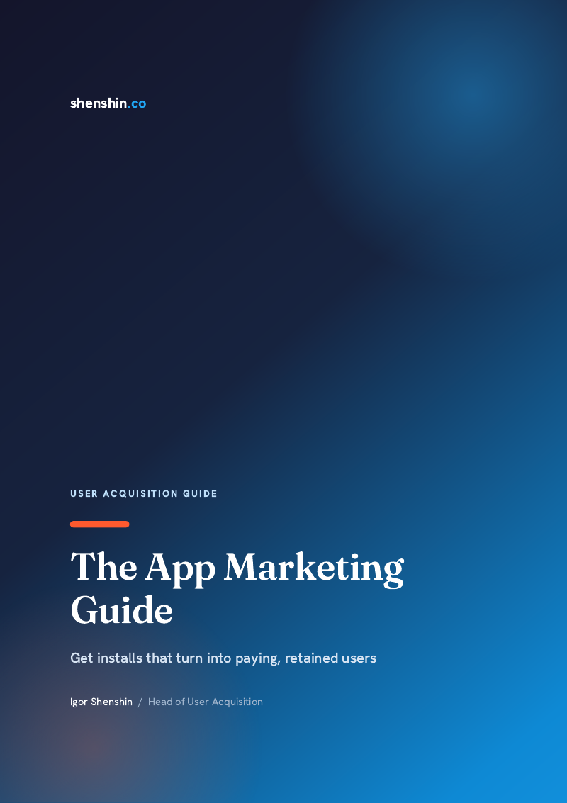 The App Marketing Guide cover