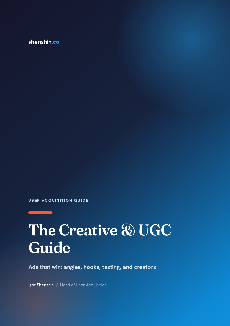The Creative & UGC Guide cover